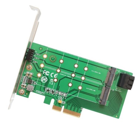 Skilledpower 4 Port SATA III Mini PCI-E Controller Card SK3760158